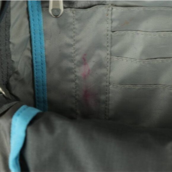 Eddie Bauer Adventurer Women's Gray Purple Zip Closure Day Backpack - Picture 12 of 12